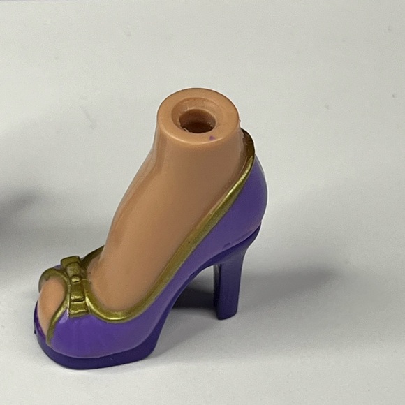Bratz Versace Princess High Heel Shoes Purple & Gold - Picture 6 of 8